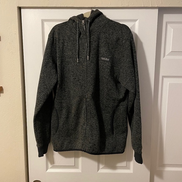 Quiksilver Other - (Sold)Men's zip up sweatshirt  (Quicksilver)  -Large